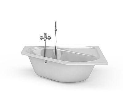 3d简约式浴盆免费模型