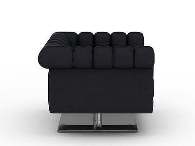 3d黑色沙发椅免费模型
