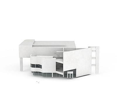 高档办公楼模型3d模型