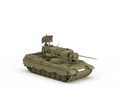 遥控坦克玩具模型3d模型