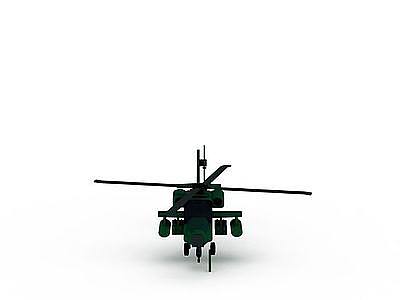 3d直升飞机免费模型