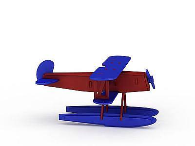 卡通飞机模型3d模型