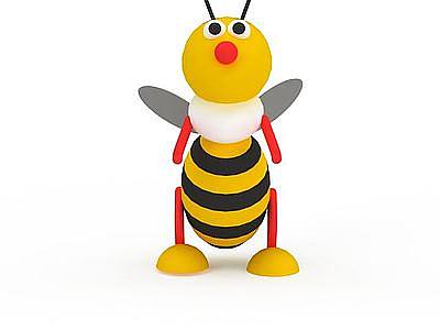 蜜蜂玩具模型3d模型