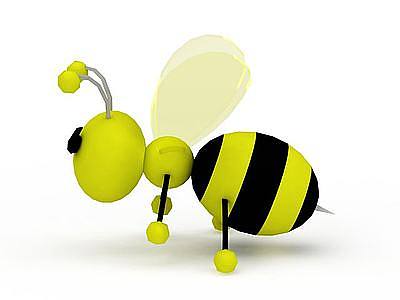 蜜蜂玩具模型3d模型