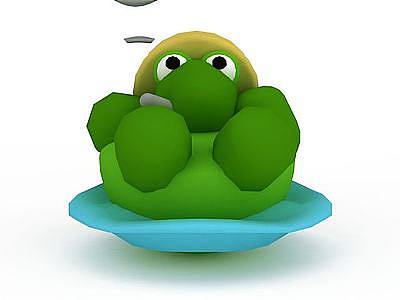 青蛙玩具模型3d模型