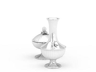 雕花花瓶模型3d模型