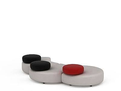 现代创意家具沙发模型3d模型