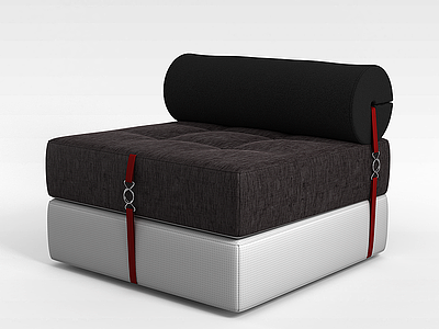 个性布艺沙发模型3d模型
