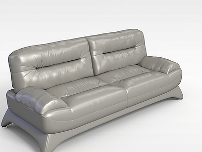 现代简洁沙发模型3d模型