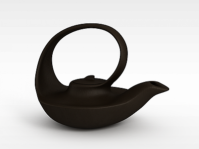 3d工艺茶壶模型