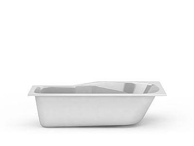 陶瓷浴缸模型3d模型