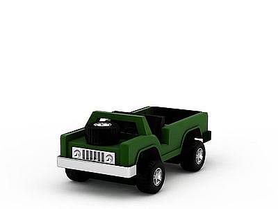 3d玩具车模型