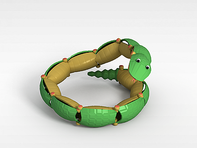 3d玩具蛇模型