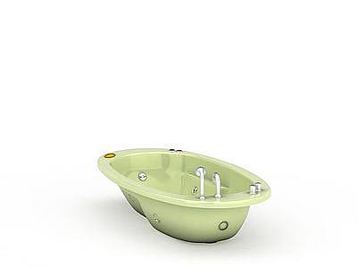 单人浴缸模型3d模型