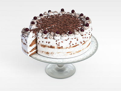 巧克力蛋糕模型