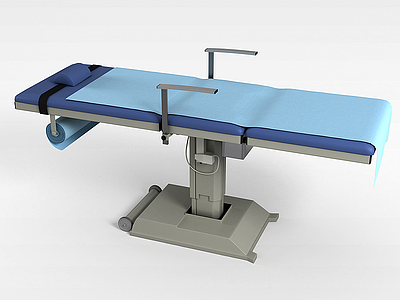 手术操作床模型3d模型
