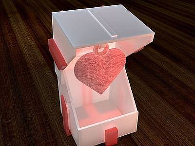 3d3D打印礼物盒子模型