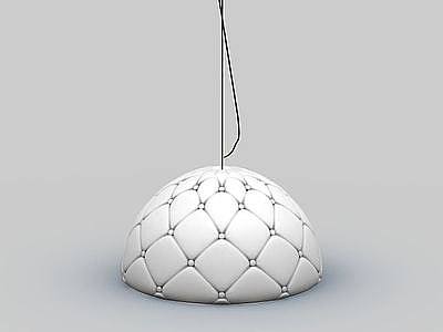3d软包造型吊灯免费模型