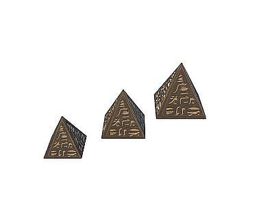 3d埃及金字塔免费模型