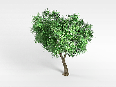 3d公园绿化树模型
