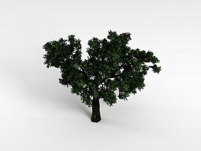 绿化树模型