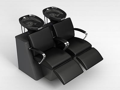 理发店洗头椅模型3d模型