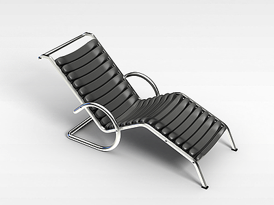 3d铁艺躺椅模型