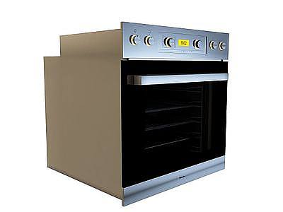 3d电动烤箱设备免费模型