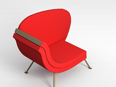 布艺沙发躺椅模型3d模型