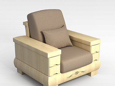 3d多功能沙发椅模型