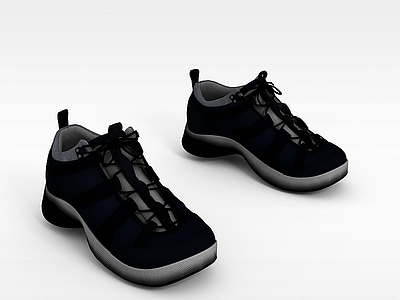 3d运动鞋模型