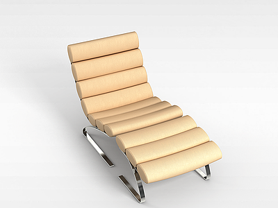 3d时尚沙发躺椅模型
