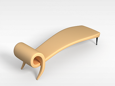 古典躺椅模型3d模型