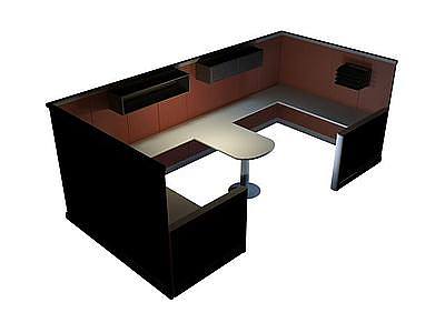 3d包间桌免费模型