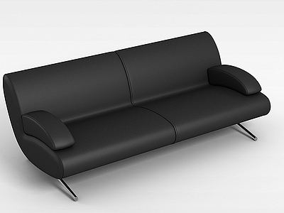 3d双人沙发椅模型