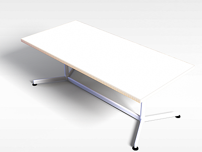 3d亮面餐桌模型