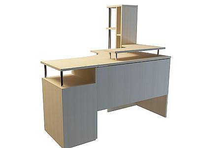3d现代电脑桌免费模型