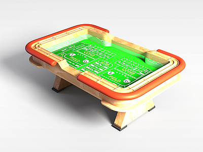 赌桌模型3d模型