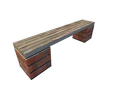石凳模型3d模型