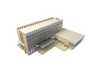 3d商务办公楼免费模型