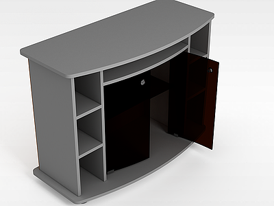 3d厨房储物柜模型