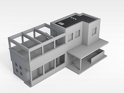 住宅模型3d模型