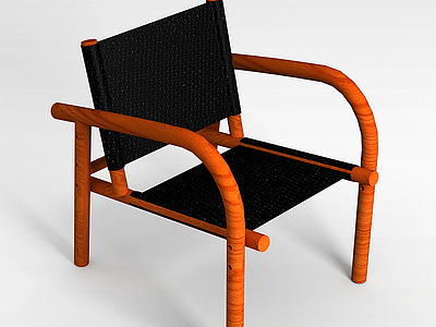田园式椅子模型3d模型