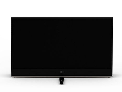 家庭平板电视模型3d模型
