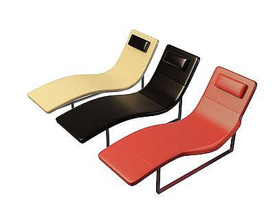 休闲躺椅模型3d模型
