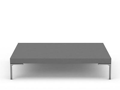 日式小矮桌模型3d模型