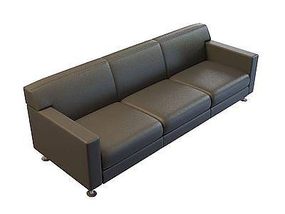 办公组合沙发模型3d模型
