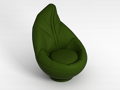 树叶沙发模型3d模型