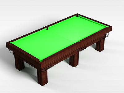 3d台球桌模型