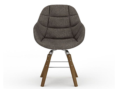 灰色单人椅模型3d模型